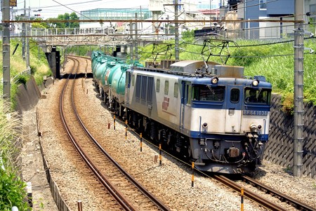 南武線貨物列車8460レ　JOTギャラリー採用作品