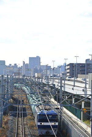 高島線俯瞰で