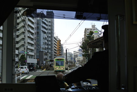 都電の車窓から