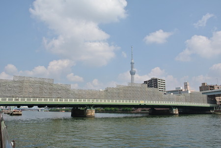 厩橋とスカイツリー