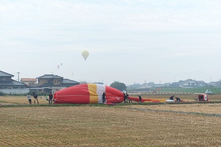 2014.10.31　佐賀インターナショナルバルーンフェスタ　撤収チーム一丸