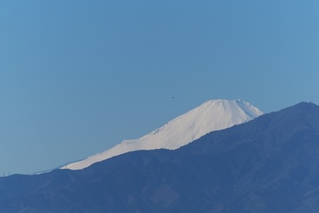 2015.01.12　駅前　富士山