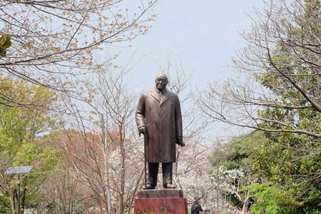 2017.04.06　北の丸公園　吉田茂像　船越保武　1981