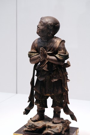 20172017.10.24　東京国立博物館　文殊菩薩及四眷属像　善財童子　C-1854-3