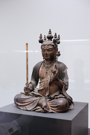 20172017.10.24　東京国立博物館　文殊菩薩座像　C-1854-1