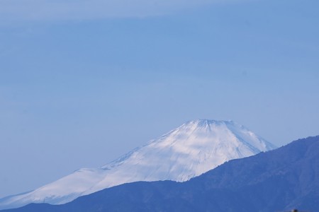 2017.11.26　駅前　富士山
