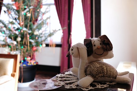 2017.12.12　山手西洋館　外交官の家　世界のクリスマス　ルーマニア　亀と犬
