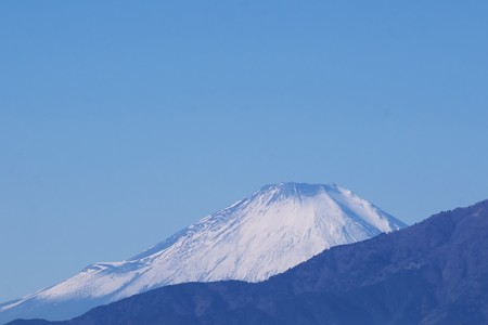 2017.12.14　駅前　富士山