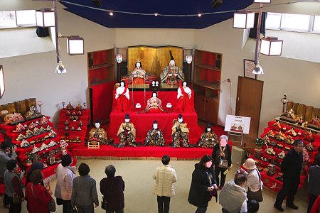 2010.03.01 千葉 勝浦ビックひな祭り 旧行川小学校 享保雛