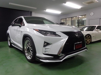 レクサスＲＸ　山梨県　レイヤードサウンド取付