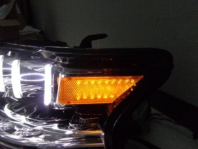 レクサスRX450ｈ　新潟県　ヘッドライト加工