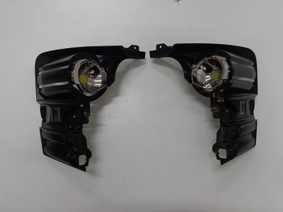 N-BOX　ヘッドライト加工　インナーブラック塗装後