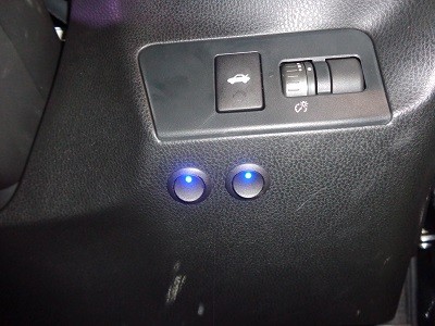 ８６　ヘッドライト交換　室内スイッチ取付