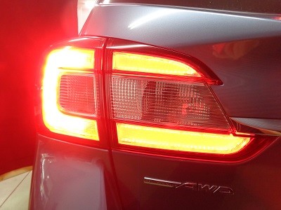 レヴォーグ　愛知県　テールＬＥＤ加工Ｖｅｒ２　ブレーキ時
