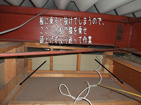 配線作業