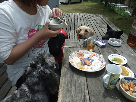 食べる朝食