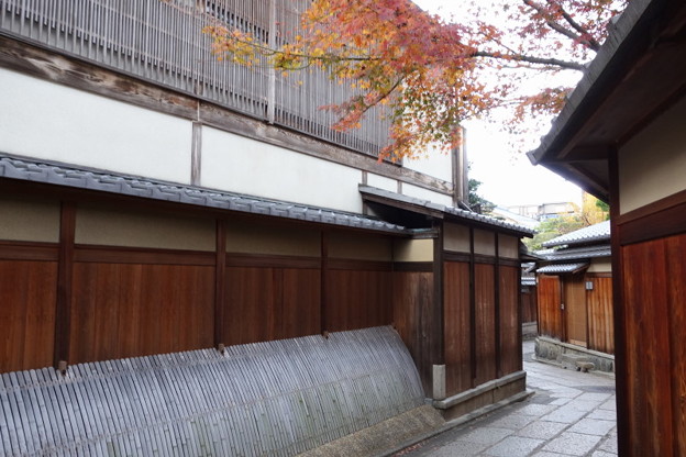 石塀小路の紅葉!2014
