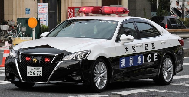 大阪府警 交通機動隊　パトロールカー