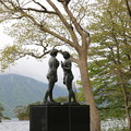 Photos: 140518-13東北ツーリング・十和田湖・乙女の像