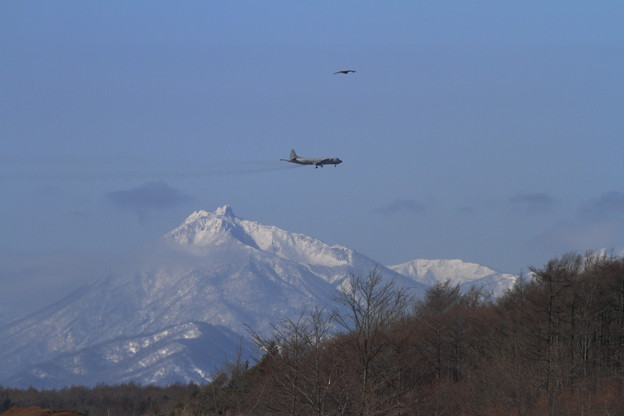 P-3C+恵庭岳
