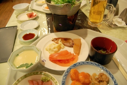 夕食