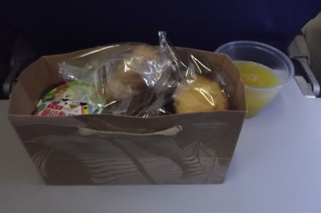 ハワイアン航空・機内食0619