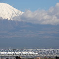 富士山 121127 02 富士川河川敷から