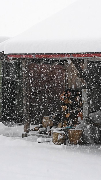風雪注意報の日