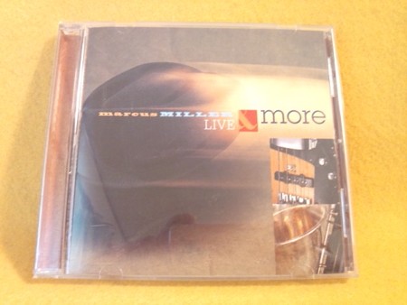 MARCUS MILLER LIVE & MORE ライブ盤 CD