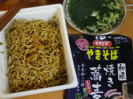 ペヤング新やきそば和風焼き蕎麦