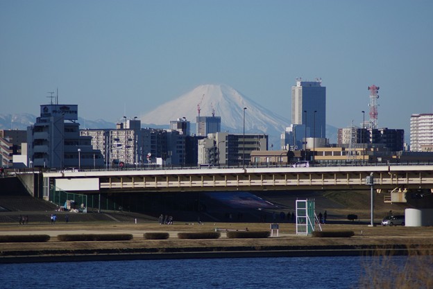 千住新橋 富士山 サンシャイン 写真共有サイト フォト蔵