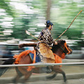 大国魂神社_流鏑馬_疾走-000023