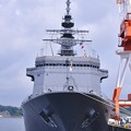 米海軍横須賀基地第12バース 海自 掃海母艦うらが 20170805