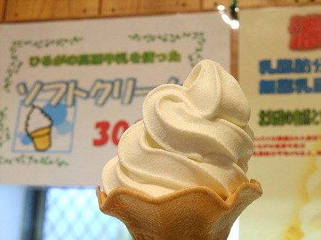 ソフトクリーム(道の駅・大日岳【岐阜】)