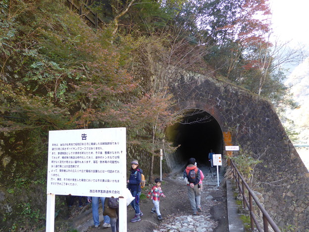 武田尾より三番目のトンネル