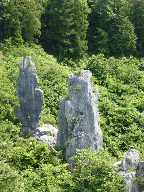 北展望台から望む夫婦岩