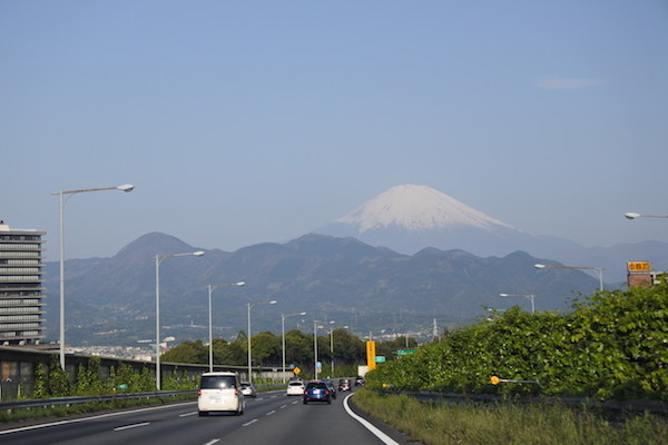 富士山は何度見てもなぜだか嬉しくなる