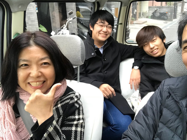 息子達も一緒に、家族全員でのラストラン