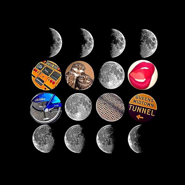 Moon collage